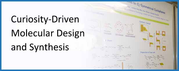 Curiosity-Driven molecular Design and Synthesis